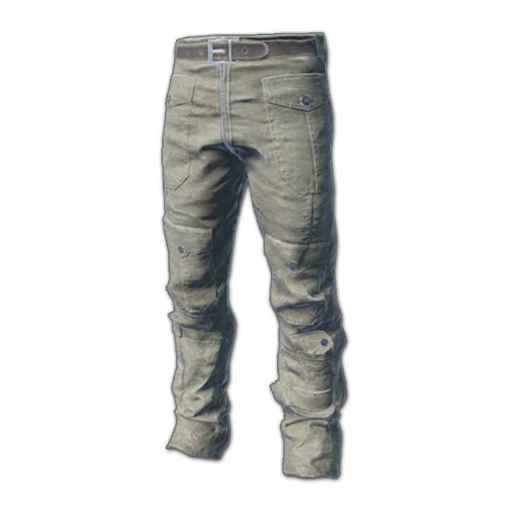 Pantalones cargo (beige)