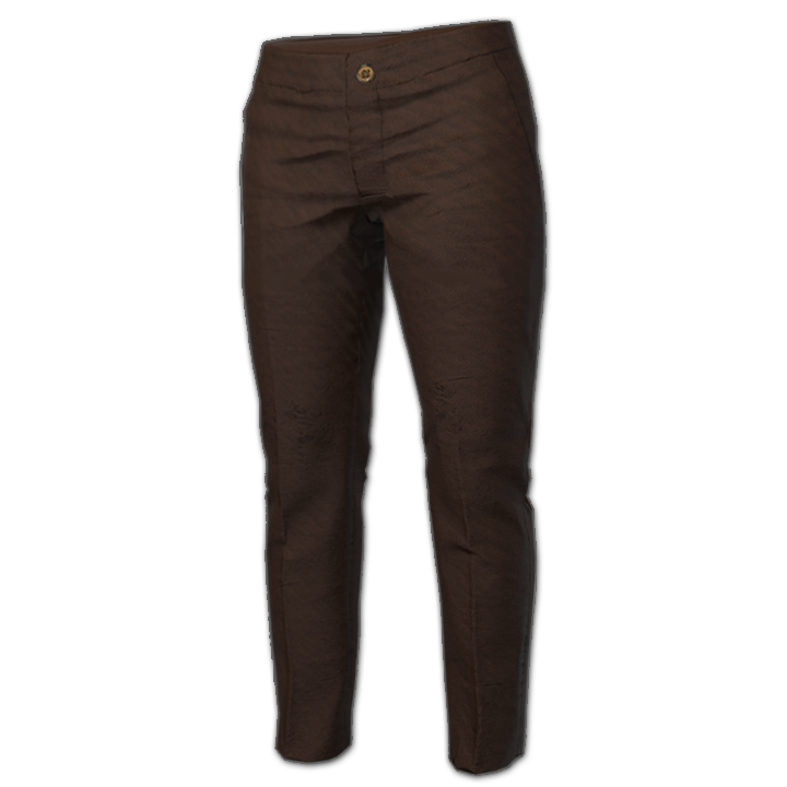 Spodnie garniturowe (brązowe)