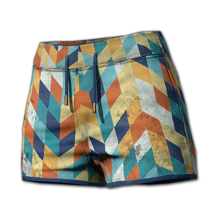 Citrus Mosaic Shorts
