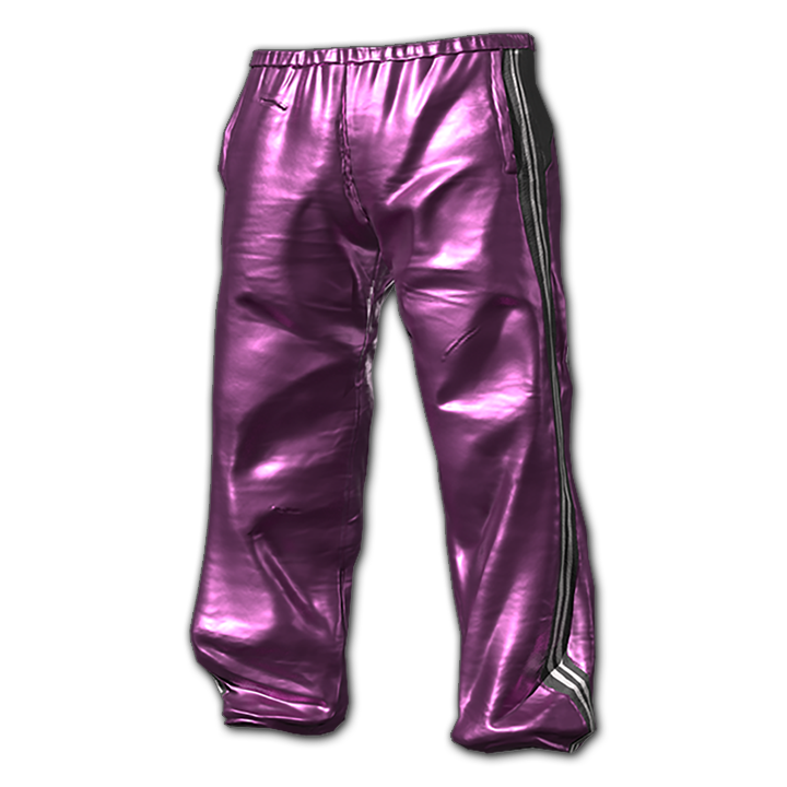 Цветастые фиолетовые спортивные штаны