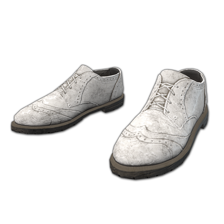 花式皮鞋（白色）
