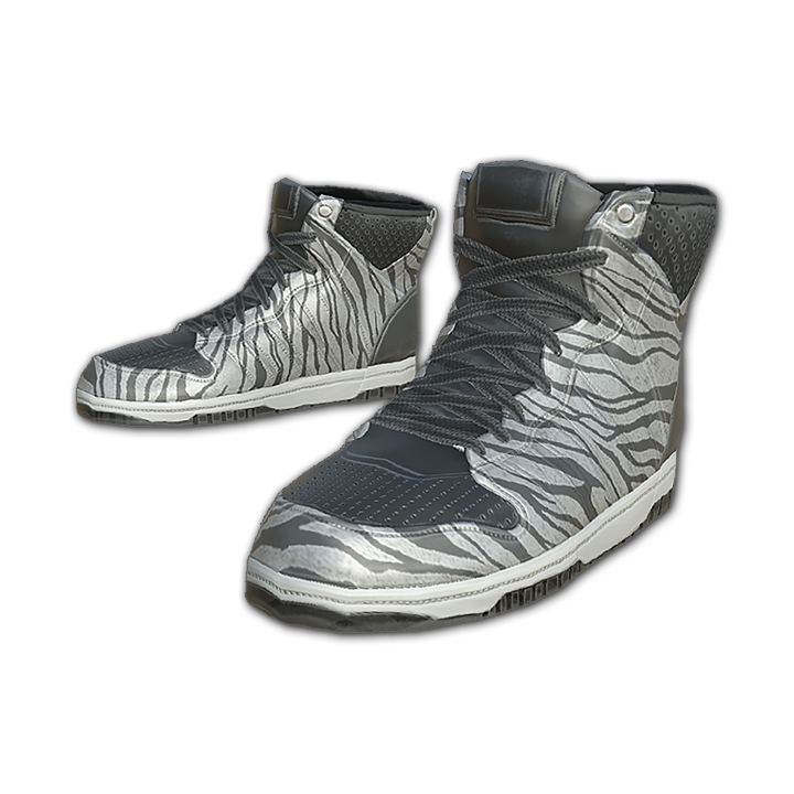 White Tiger Hi-top Sneakers
