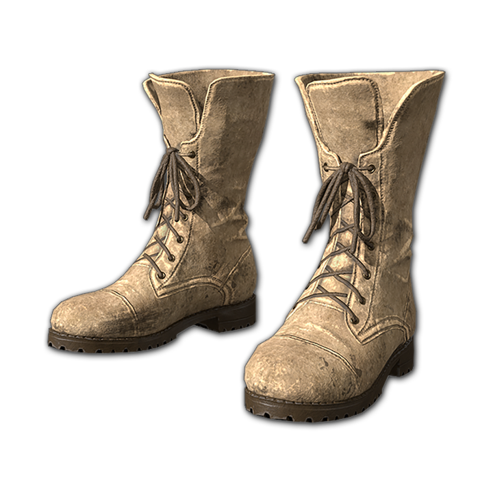Leather Boots (Desert Sand)