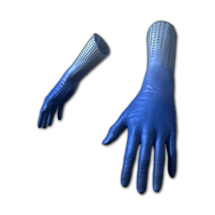 蓝仙女手套