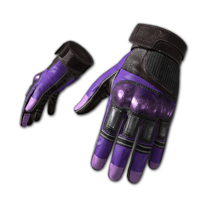 Перчатки «Фиолетовый котик»
