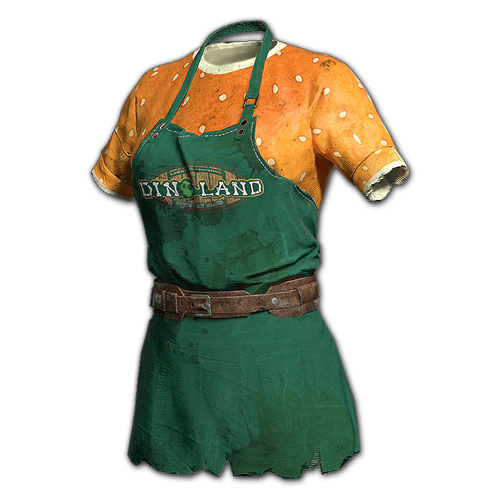 Dinoland 圍裙 (綠色)