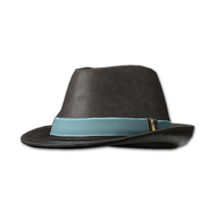 Chapeau ruban bleu