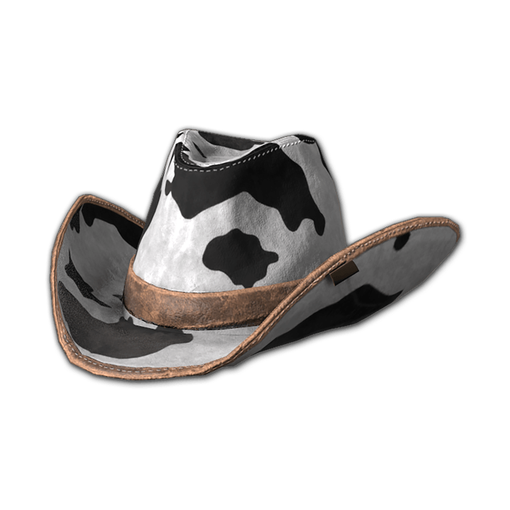 Cappello di pelle da cowboy (nero)