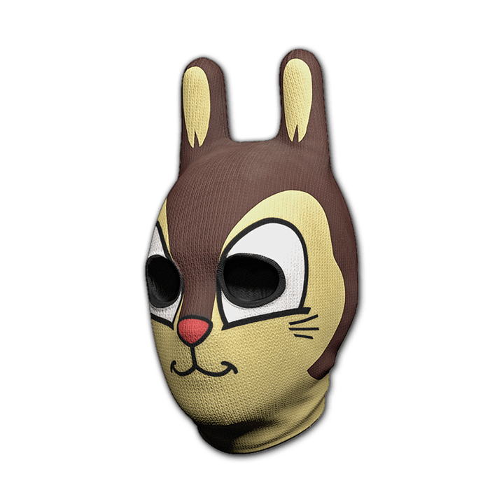 Máscara Esquilo Coleção de BD