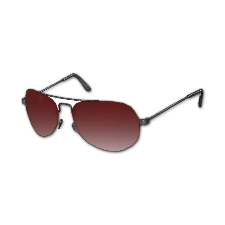 Авіаторські сонцезахисні окуляри (багряні)