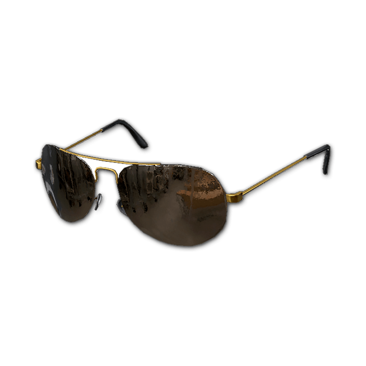 Flieger-Sonnenbrille (Messing)