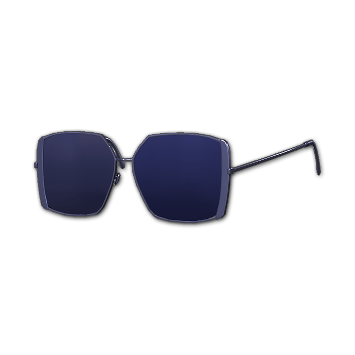 Крутые синие солнцезащитные очки