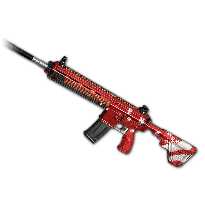 Crimson Snowflake - M416
