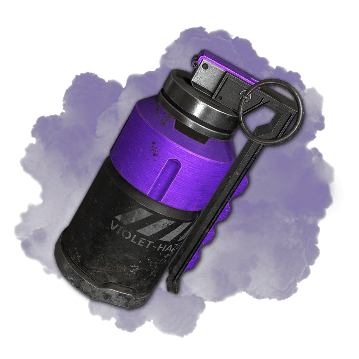 Фиолетовая дымовая граната