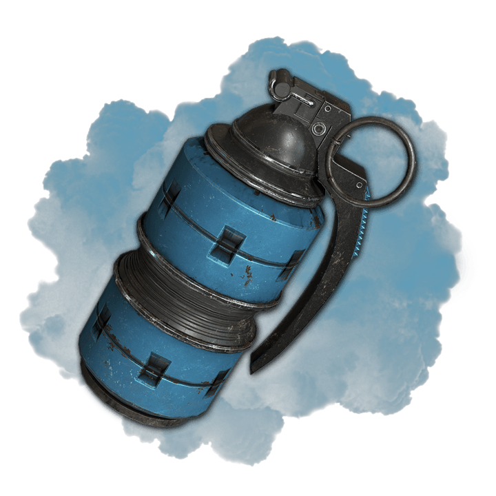Błękitny granat dymny