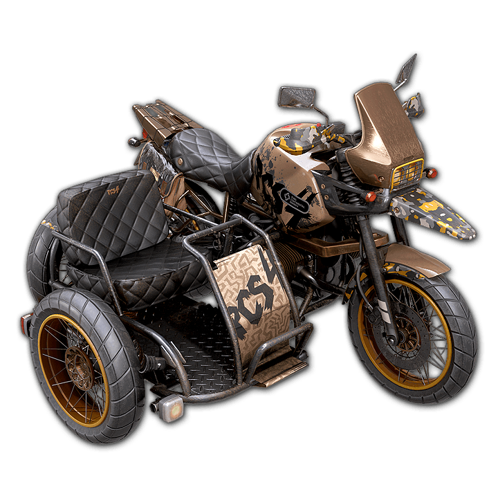 Motocicleta "Gold Mettle" PCS4