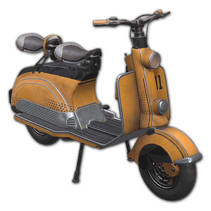 "Bunny Express Delivery" Scooter