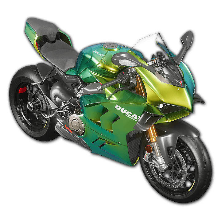 Мотоцикл Panigale V4 S (зеленое стекло)