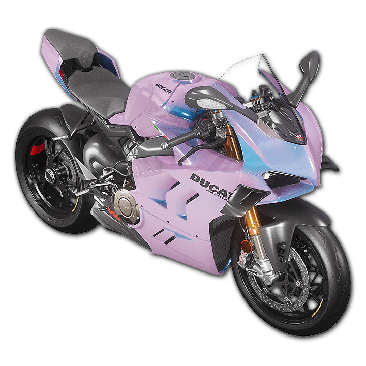 Мотоцикл Panigale V4 S (фиолетовые сумерки)