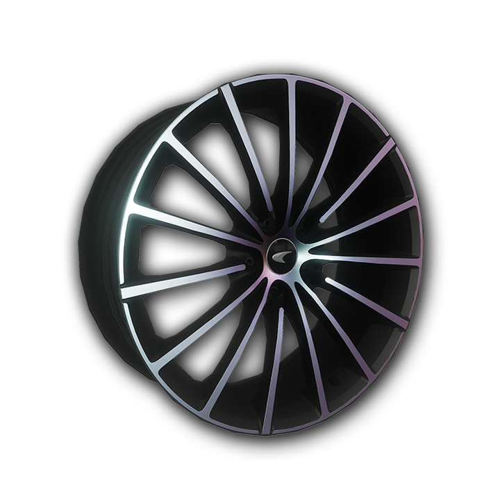 McLaren Elite Wheels (Gloss Black Diamond Cut)