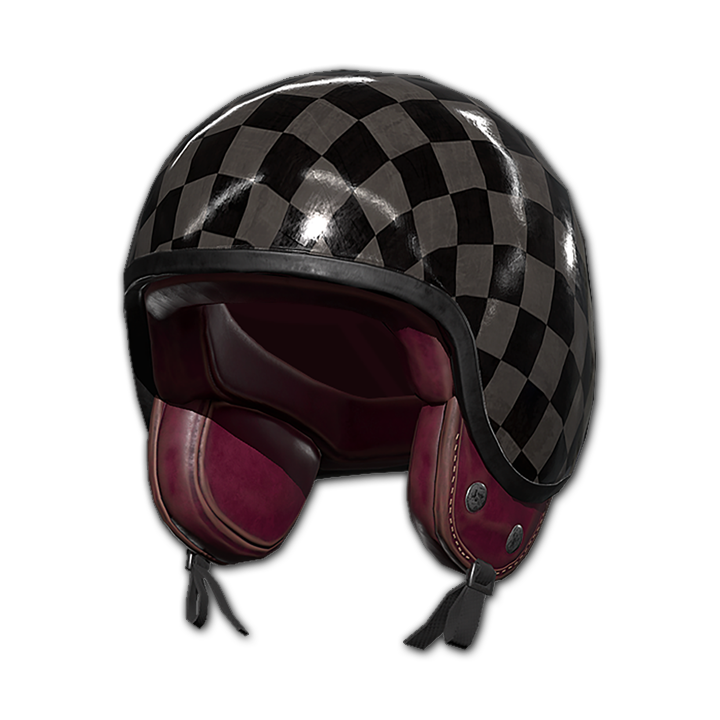 Checkered Motorcycle - Capacete (Nível 1)