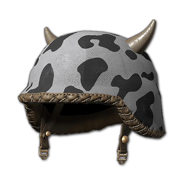 奶牛印花 - 头盔（2级）