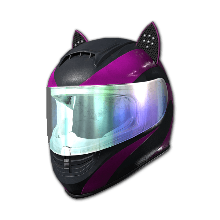 紫喵喵 - 頭盔 (1級)