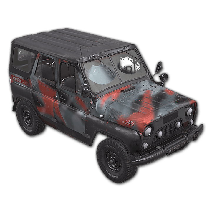 "Red Zoned" UAZ